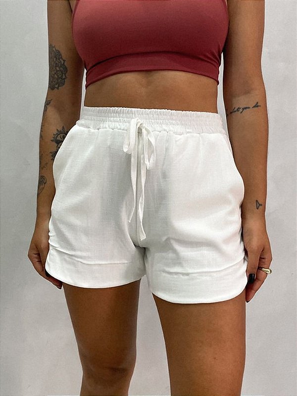SHORTS OFF WHITE RUTH