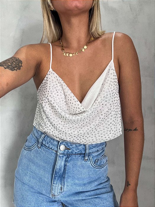 CROPPED MAGIC BRANCO