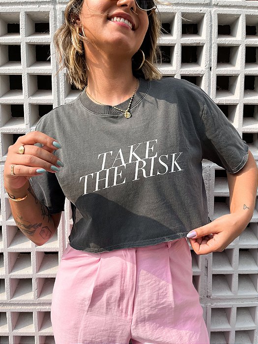 T-SHIRT CROPPED RISK