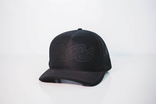 BONÉ - ALL BLACK - TRUCKER