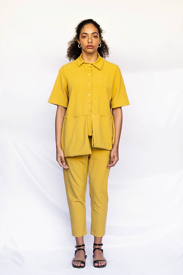 Camisa Louise | Amarelo