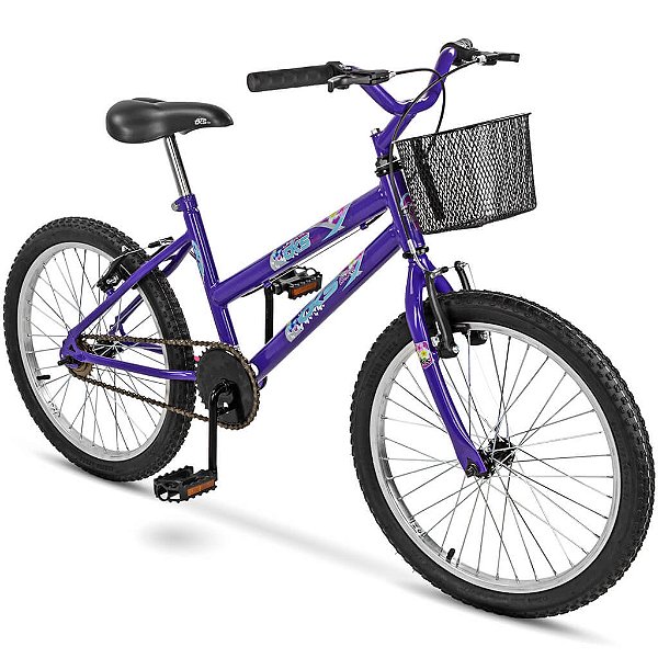 Cesta Bicicleta Aro 20 Bike Infantil Dianteira Cores com o melhor