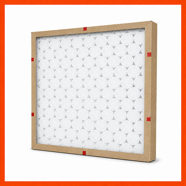 Filtro de Ar Encartonado - Classe G4 - Medida 500x250x25mm (Embalagem c/ 05 peças)