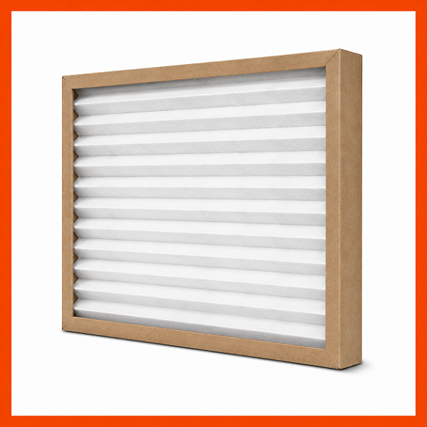 Filtro de Ar Plissado Zig Zag - Classe M5 - Medida 595x595x50mm (Embalagem c/ 05 peças)