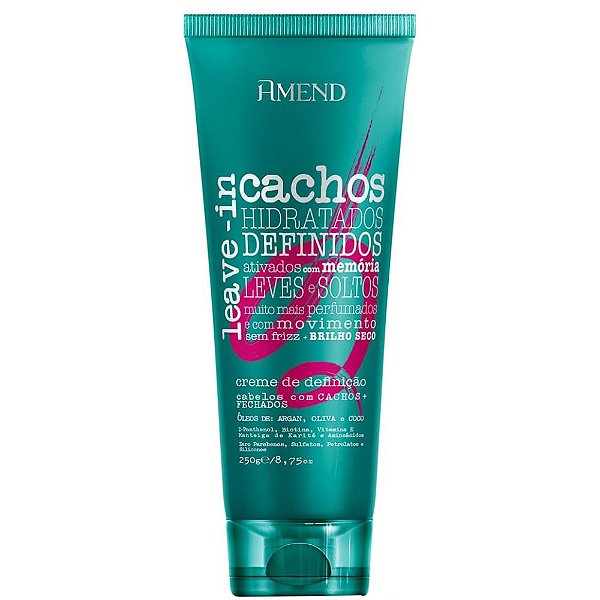 Leave-In Creme De Definição Cachos Amend 250G