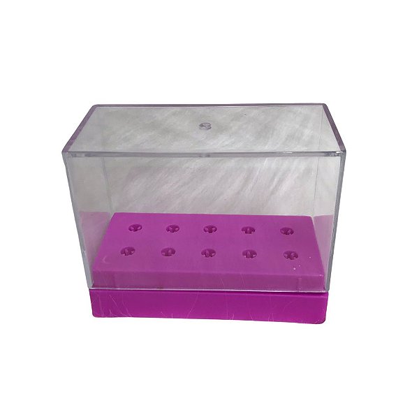 Porta Brocas Retangular - Para 10 Brocas