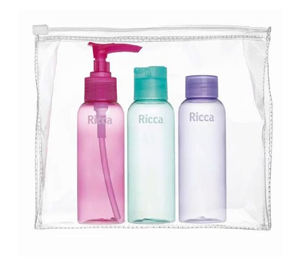 Kit De Viagem Ricca 3 Frascos de 100ML - Cod 3289