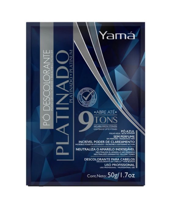 Pó Descolorante Yamá Sache 50G - Platinado