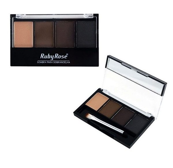Kit Para Sobrancelhas Ruby 4 Cores