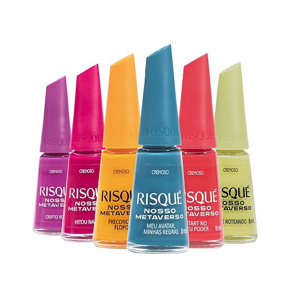 Esmalte Risque Coleção Nosso Metaverso 8ML