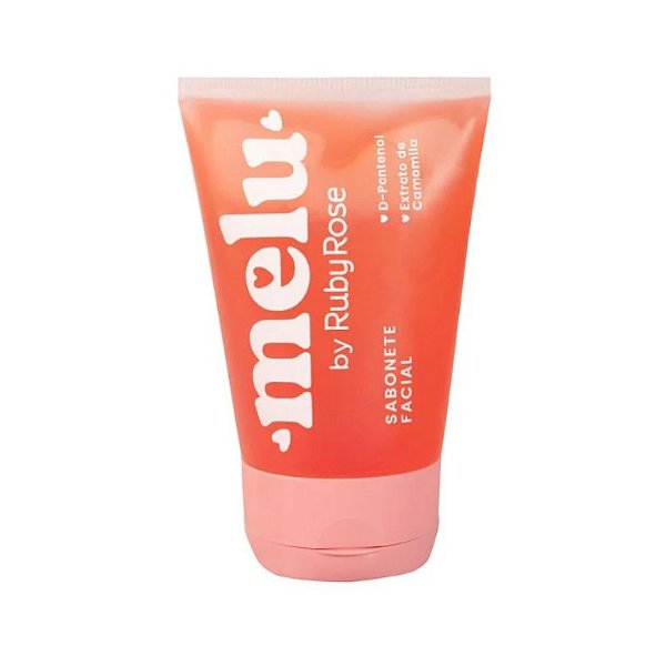 Sabonete Facial Melu Ruby Rose 100ML
