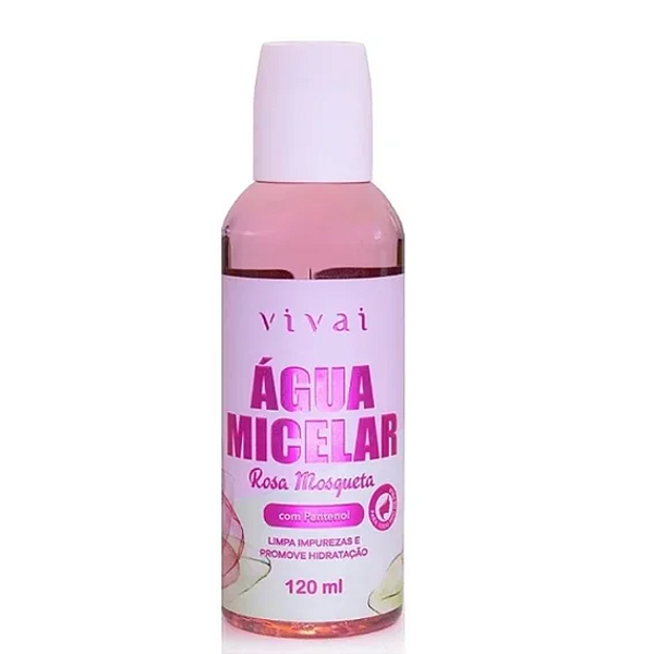 Água Micelar Rosa Mosqueta Vivai 120ml