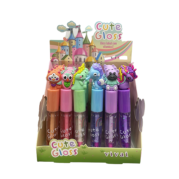 Gloss Cute Com Vitamina E Vivai Infantil 5ML