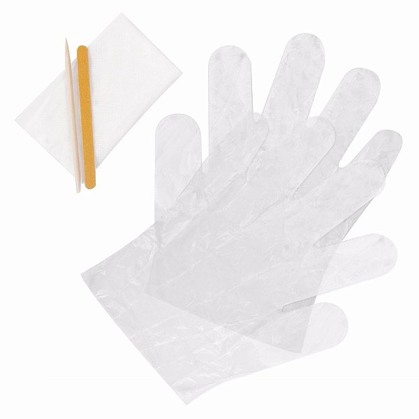 Luva Higiênica Com Lixa E Palito Solta