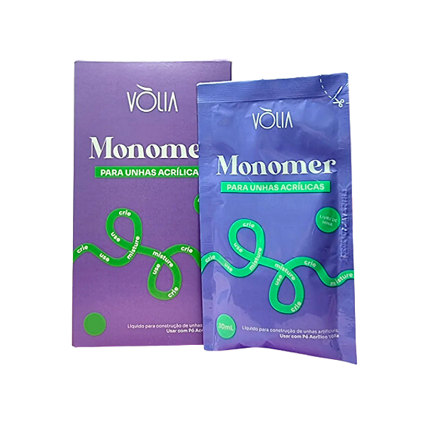 Monomer Para Unhas Acrílicas Sachê Vólia 30ml