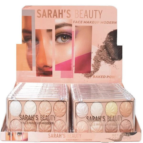 Paleta de Iluminadores Sarah´s Beauty (S6319B)