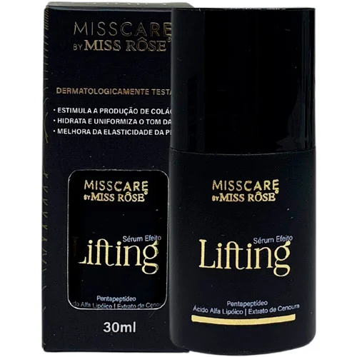 Sérum Facial Efeito Lifting Miss Care Miss Rôse