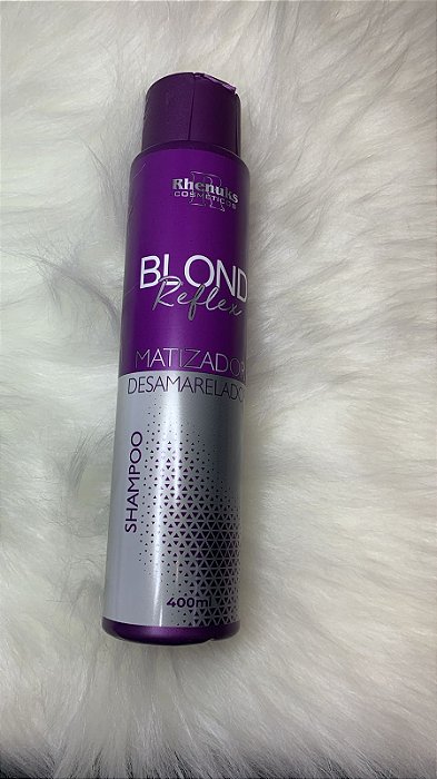 Shampoo Matizador Desamarelador Blond Reflex Rhenuks 400ml