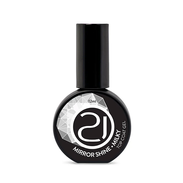 Top Coat Mirror Shine Nails 21 - Milk 12ml