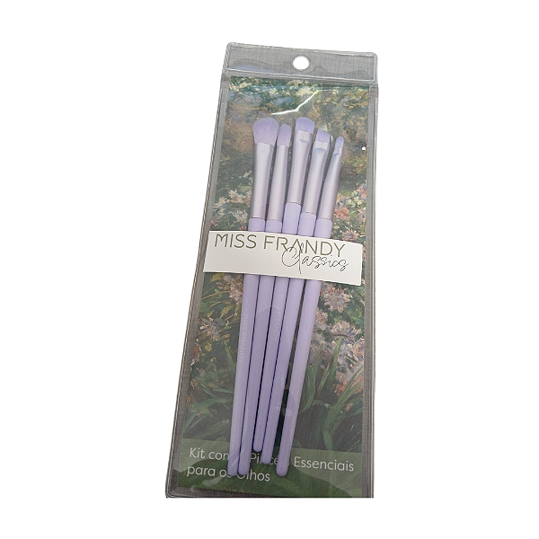Kit Pincel Miss Frandy Classics C/ 5 Pincéis