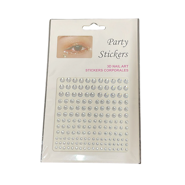 Strass Para o Rosto 3D