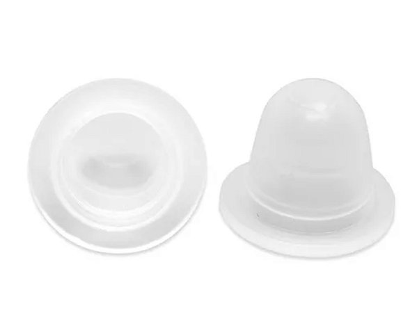 Batoque De Silicone Descartável - 10 Unidades