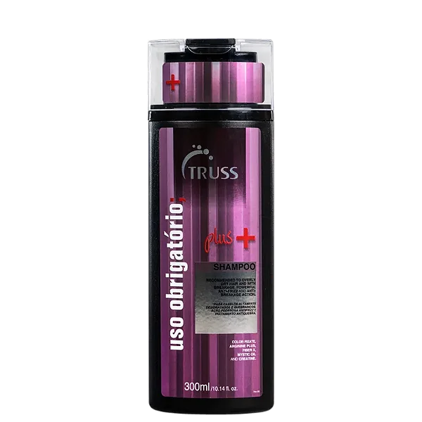 Shampoo Uso Obrigatorio Truss Plus + - 300ML