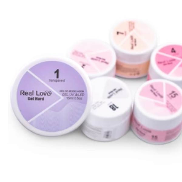 Gel De Modelagem Hard Real Love 15ml  - Pink Nude 2