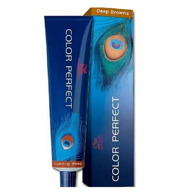 Tintura Color Perfect Wella 60G - 8.3 Louro Claro Dourado