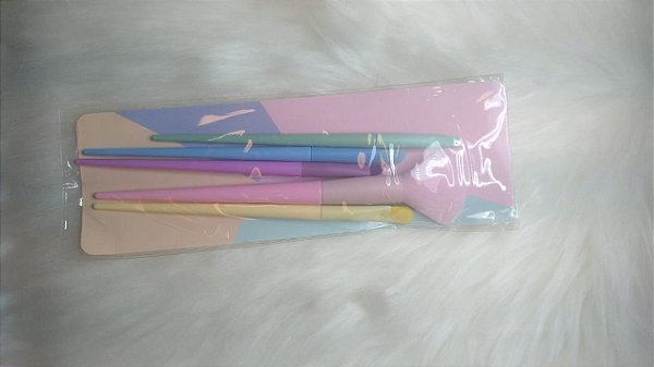 Kit Pinceis de Maquiagem c/5