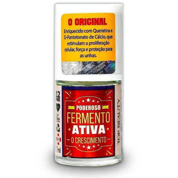 Base Fermento Ativa Crescimento Top Beauty SOS Unhas - 7ml
