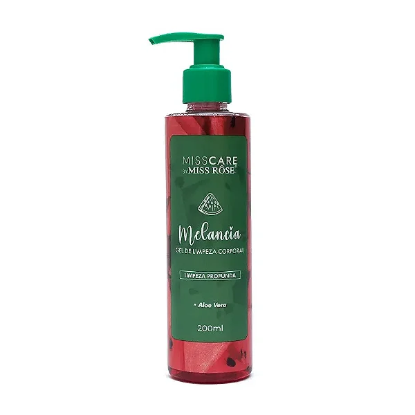 Gel de Limpeza Corporal MELANCIA- MISS RÔSE