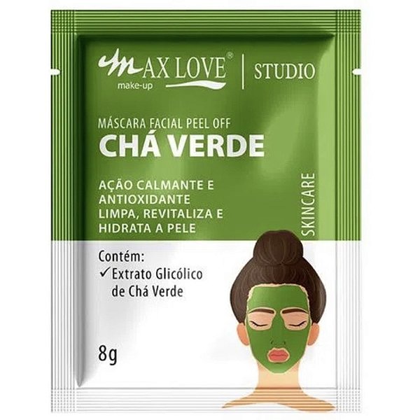 Máscara Facial Peel Off 8G - Chá Verde