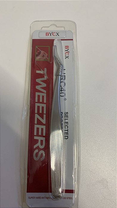 Pinça Tweezers Semi Curva 08
