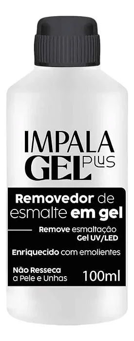 Impala Gel Plus - Removedor de Esmalte em Gel - 100ml