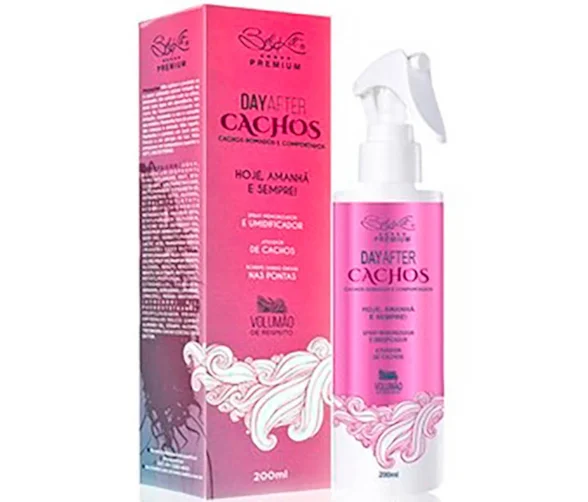 Spray Day After Cachos Domados e Comportados 200ml - Memorizador e Umidificador