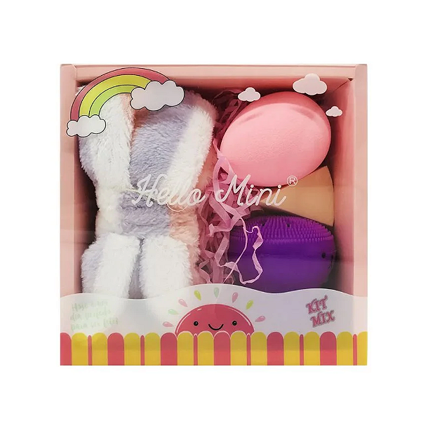 Kit Mix Hello Mini Faixa E Esponjas - KIT320