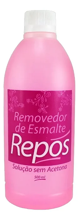 Removedor de Esmalte Sem Acetona - Repos 500ml