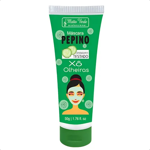 Mascará de Pepino Xô Olheiras - 50g