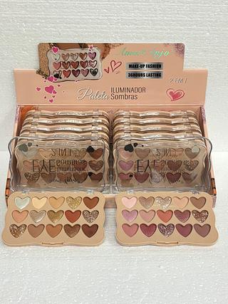 Paleta de Sombra e Iluminador Amor Anjo - 2 em 1