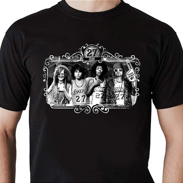 Camiseta rock 27 Club Premium