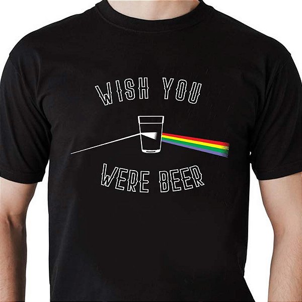 Camiseta rock Wish You Were Beer