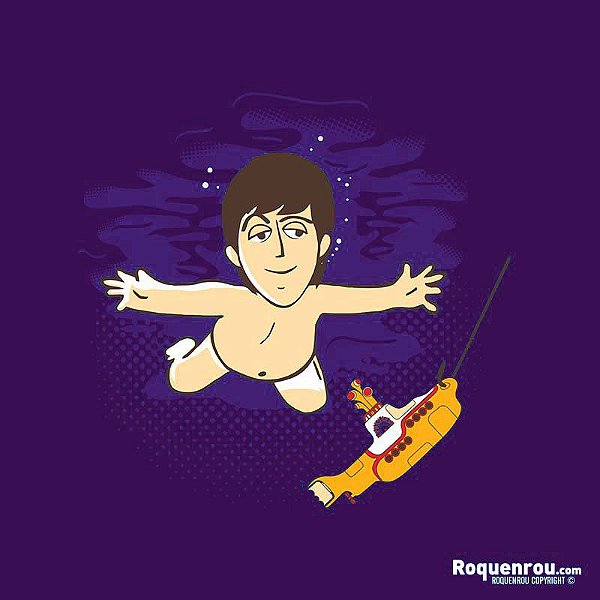 Camiseta Paul Nirvana Nevermind Submarine