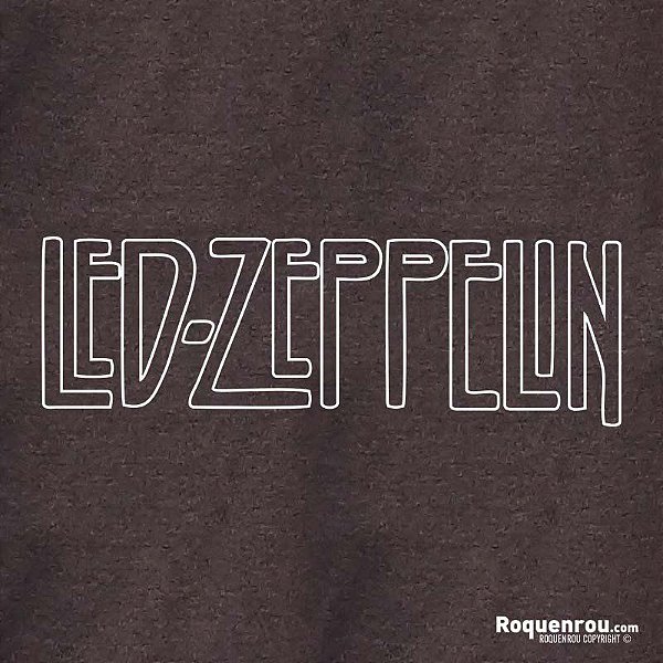 Camiseta Retrô Led Zeppelin