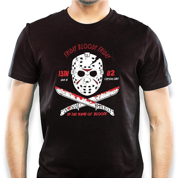 Camiseta rock U2 Jason Friday Bloody Friday