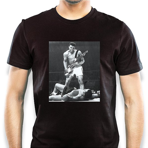 Camiseta Muhammad Ali - Campeão Dos Pesados Boxe