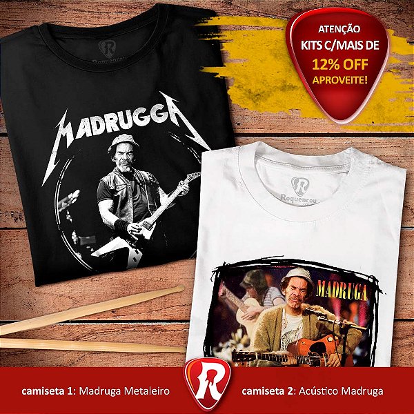 Camiseta rock 27 Club Premium  100% Algodão - Roquenrou