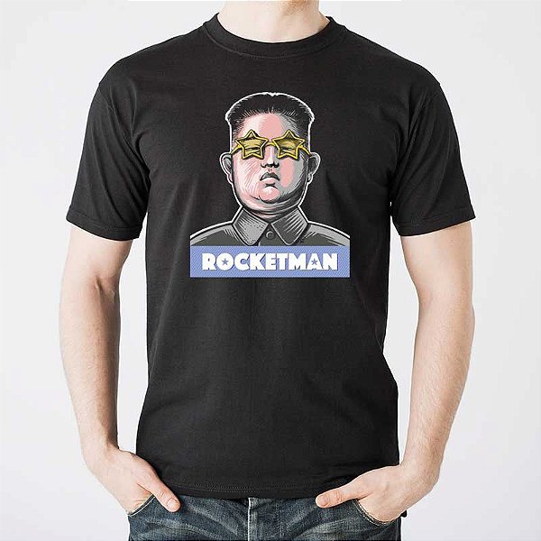 Camiseta rock Elton John RocketMan Premium