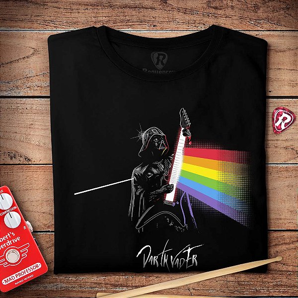 Oferta Relâmpago - Camiseta P Preta Masculina Darth Vader Dark Side Premium