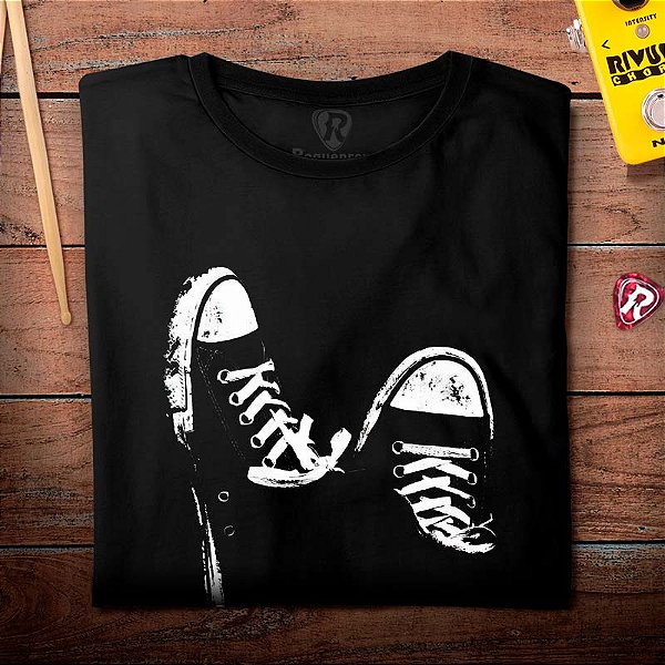 Oferta Relâmpago - Camiseta M masculina e P feminina preta All Star Premium